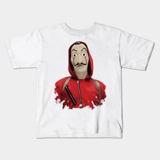 La Casa De Papel - Dali's Mask Kids T-Shirt